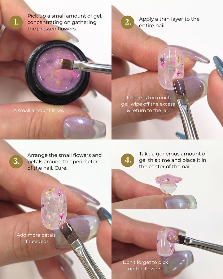 KOKOIST Botanical Flower Gel BF-01 Milky Blue