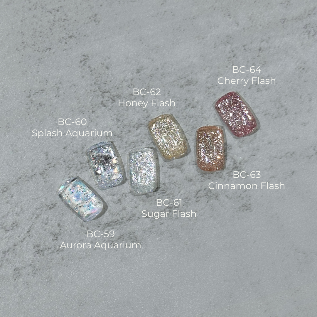 (Pre-order) KOKOIST Bottle 'N Go Flash Glitter Collection (BC-59 to BC-64))