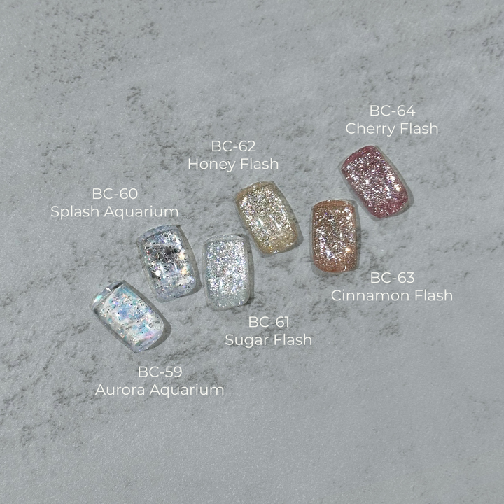 (Pre-order) KOKOIST Bottle 'N Go Flash Glitter Collection (BC-59 to BC-64))