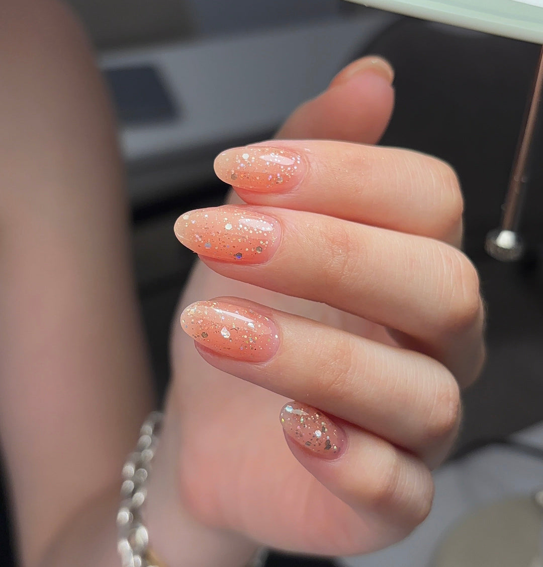 Nail Thoughts [NTB-18] Confetti Cake Tinted Base Gel in bottle