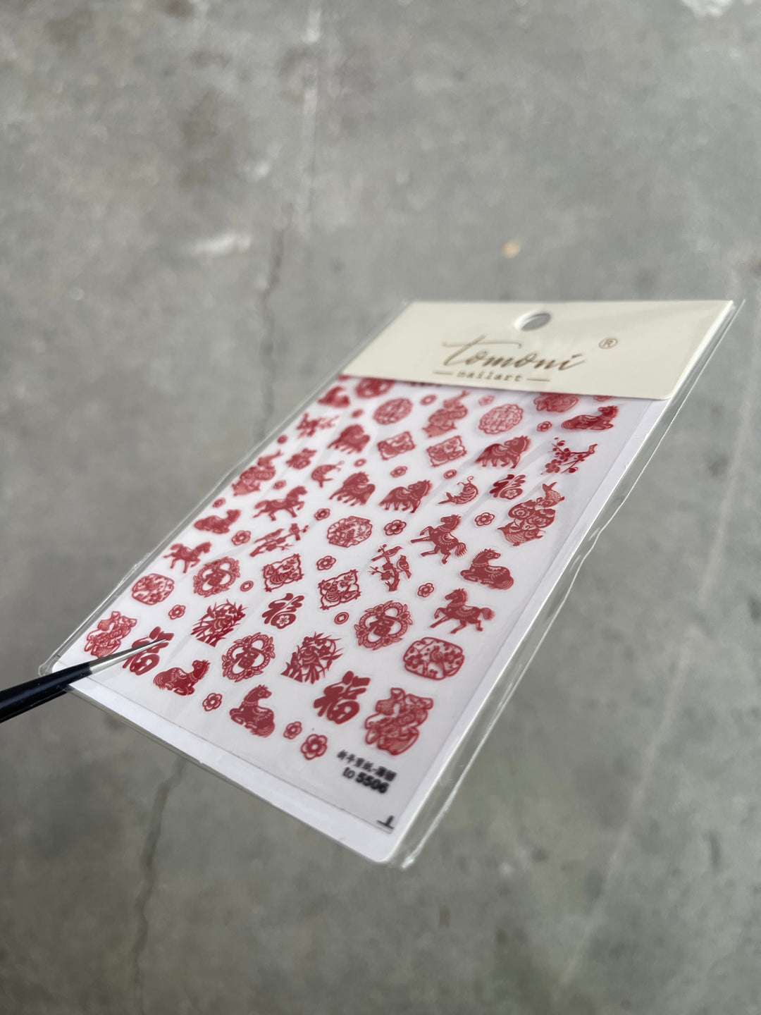 Tensor Nail Sticker - Chinese New Year 2