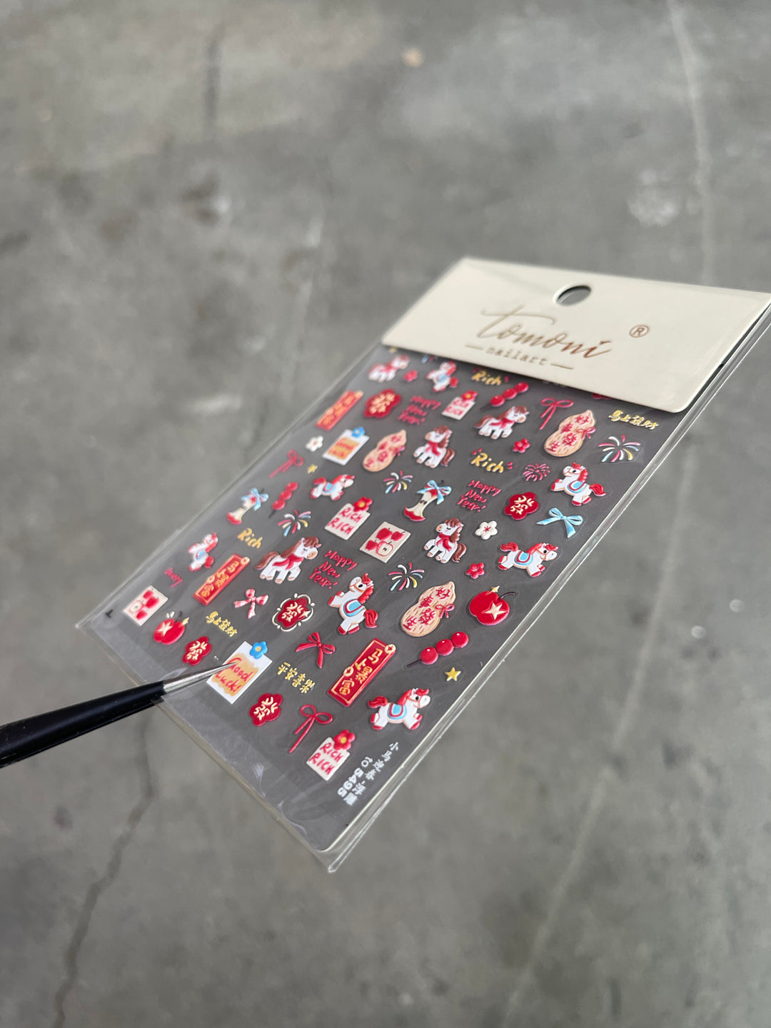 Tensor Nail Sticker - Chinese New Year 6