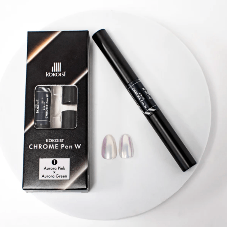 (Pre-Order) KOKOIST - Chrome Pen W (2 colors in 1 pen) - Bee Lady Nails & Goods