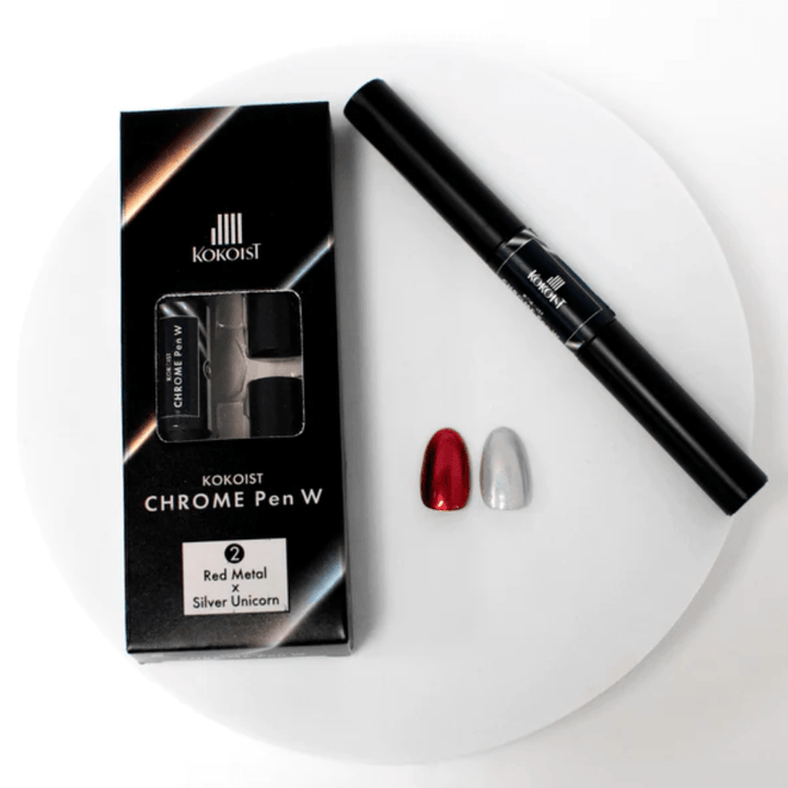 (Pre-Order) KOKOIST - Chrome Pen W (2 colors in 1 pen) - Bee Lady Nails & Goods