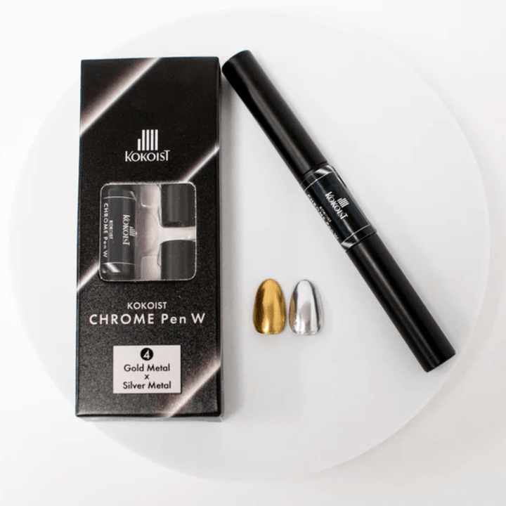 (Pre-Order) KOKOIST - Chrome Pen W (2 colors in 1 pen) - Bee Lady Nails & Goods