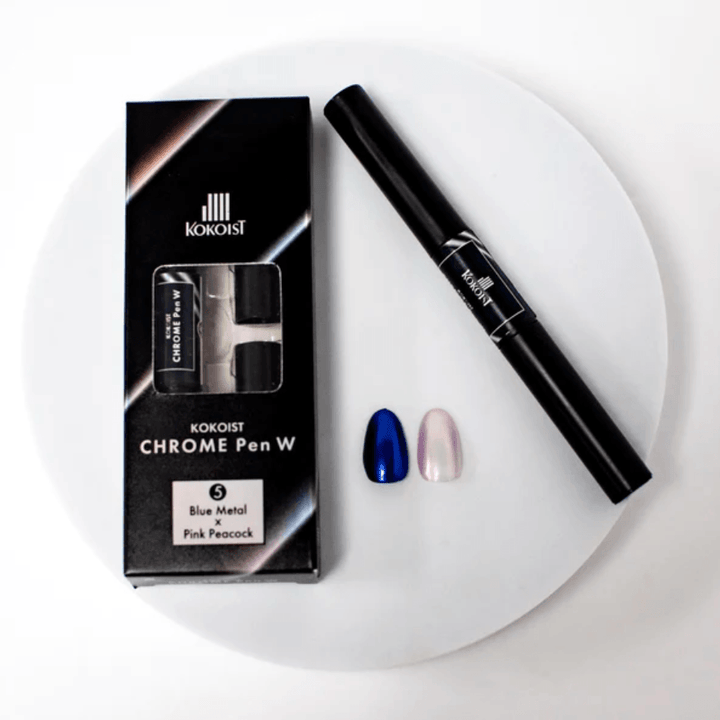 (Pre-Order) KOKOIST - Chrome Pen W (2 colors in 1 pen) - Bee Lady Nails & Goods