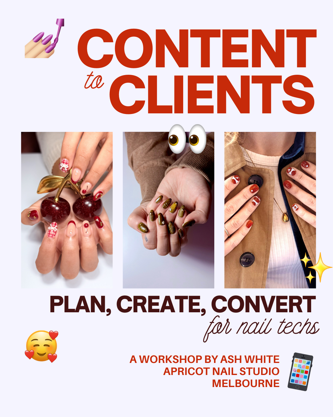 Content to Clients: Plan, Create & Convert Marketing Workshop - Saturday 19 September, 2026 | 12:00–2:00 PM