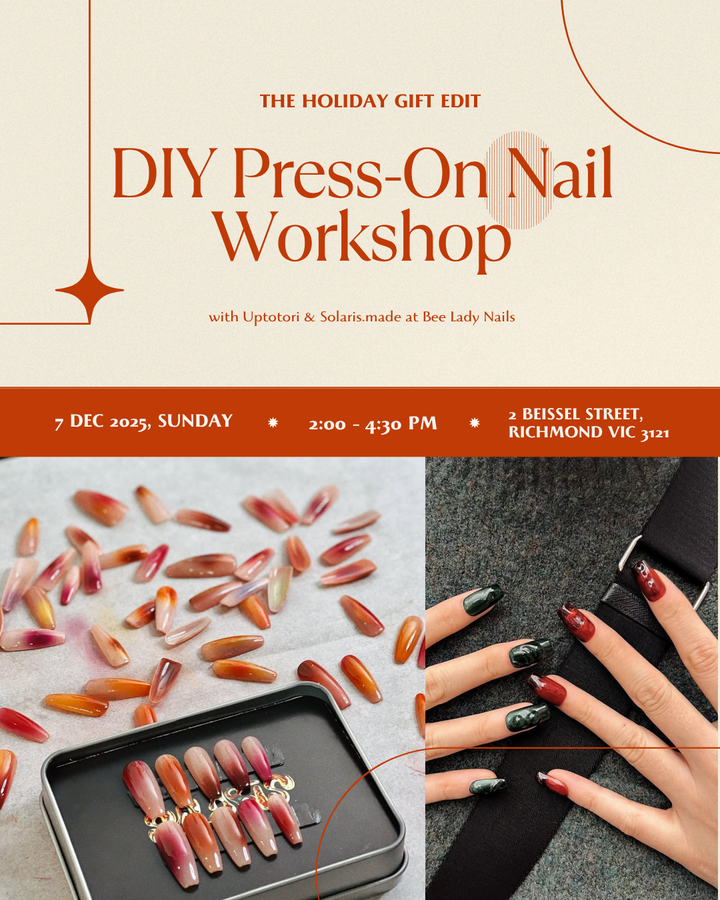 DIY Press-On Nail Workshop: The Holiday Gift Edit - 7 December 2025 (Sunday, 2:00–4:30 PM)