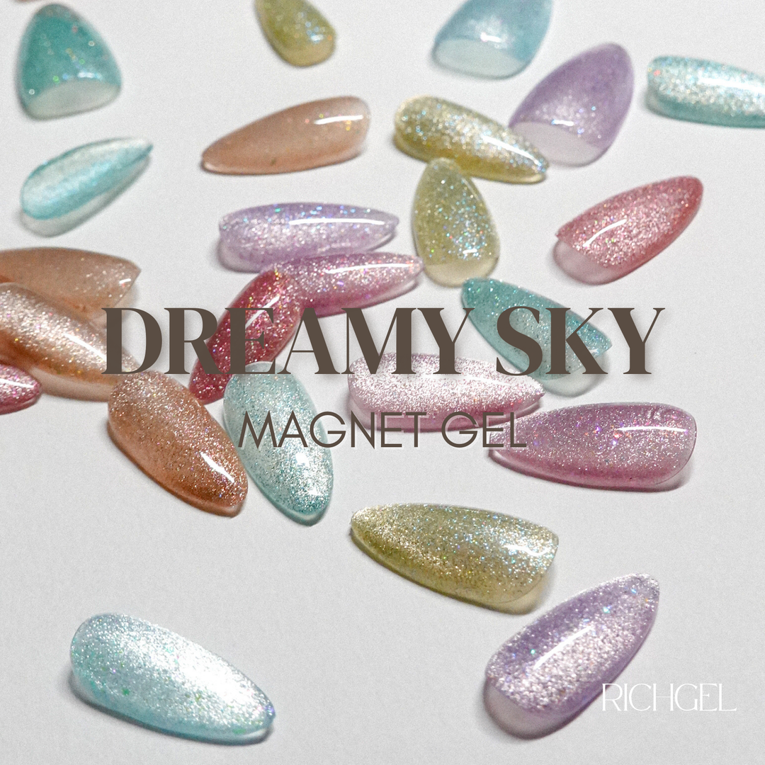 Rich Gel Dreamy Sky Magnet Gel Set- 8 Colours