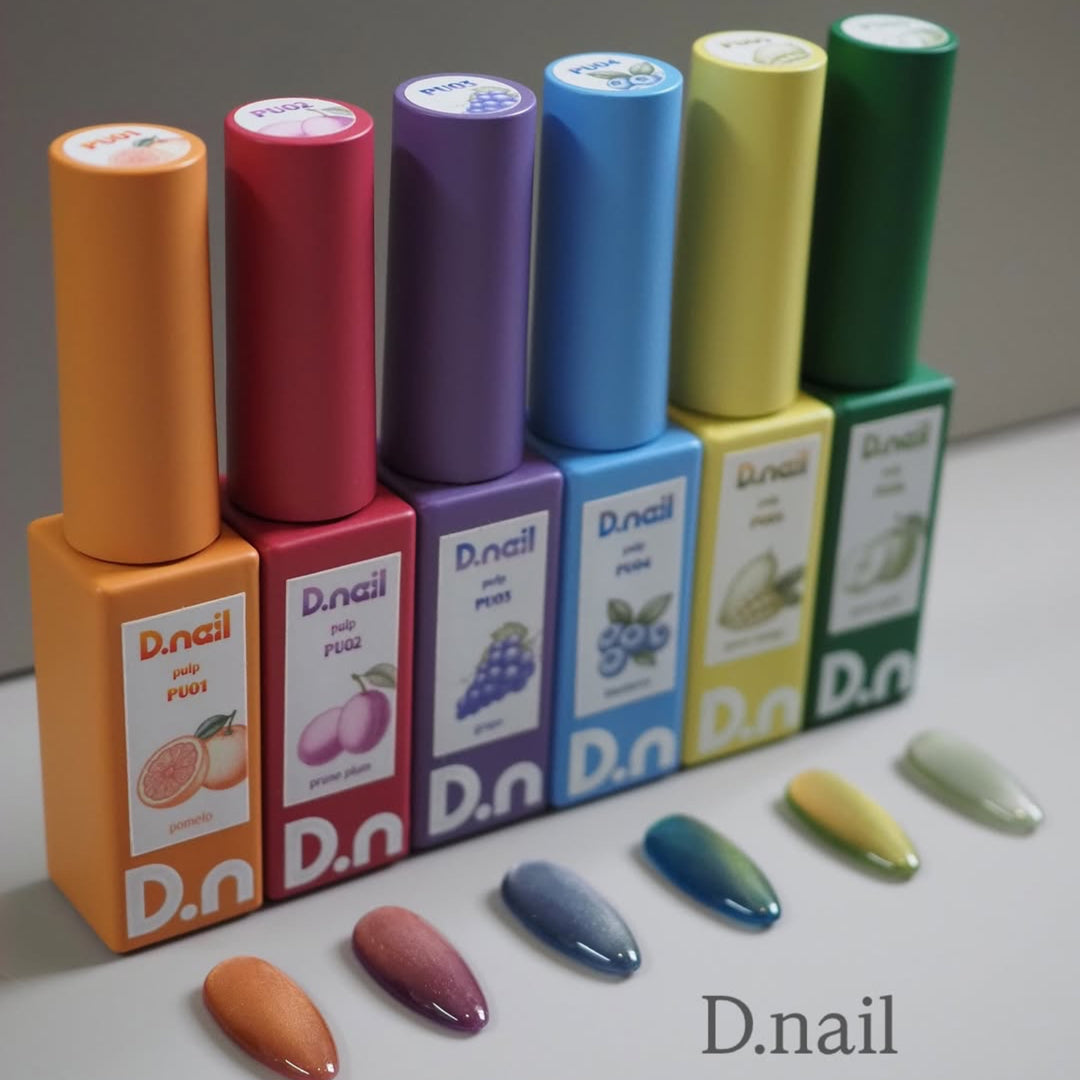 D.nail - パルプマグ Pulp Magnetic Gel Set – 6 Colours