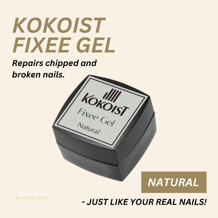 (Best Seller) KOKOIST - Fixee Gel Natural - Repairs chipped and broken nails.