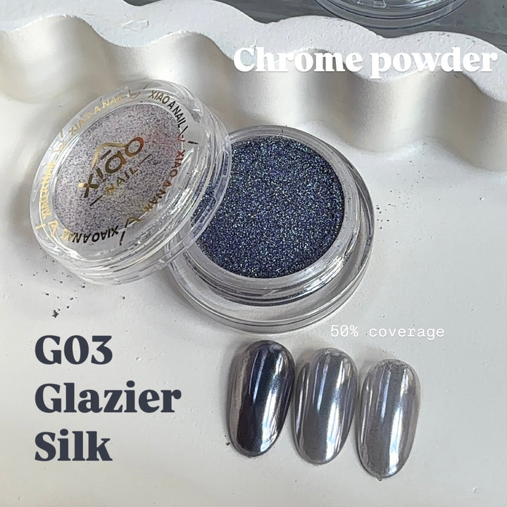 Xiao A - G03 Glazier Silk Chrome Powder 0.5g