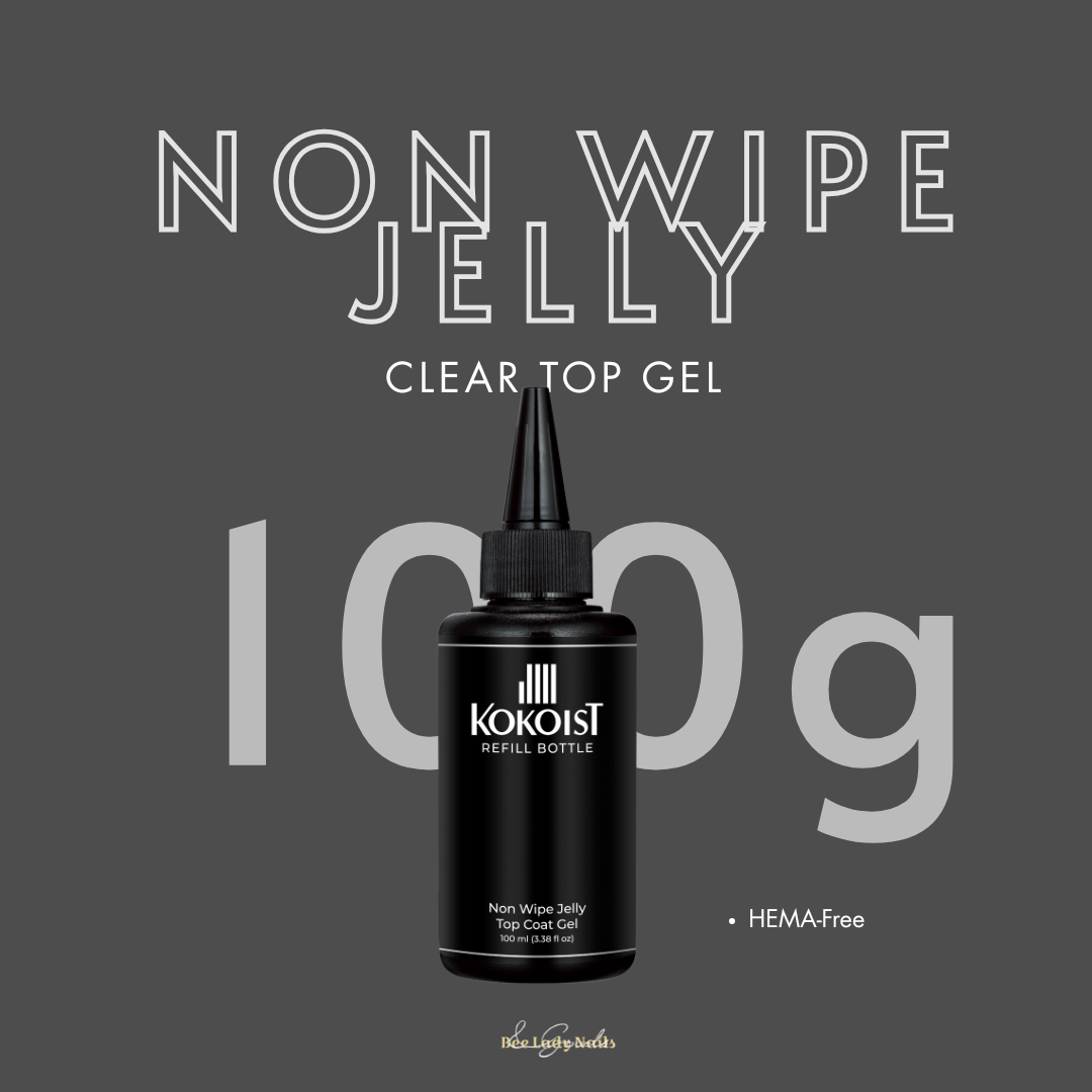 (Pre-Order) KOKOIST - Refill Non Wipe Jelly Top Coat Gel 100g