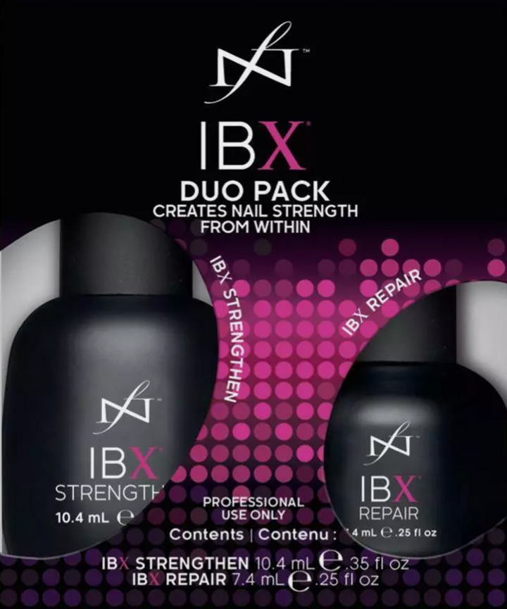 IBX DUO PACK - Natural Nail Strengthening + Repair Treatment