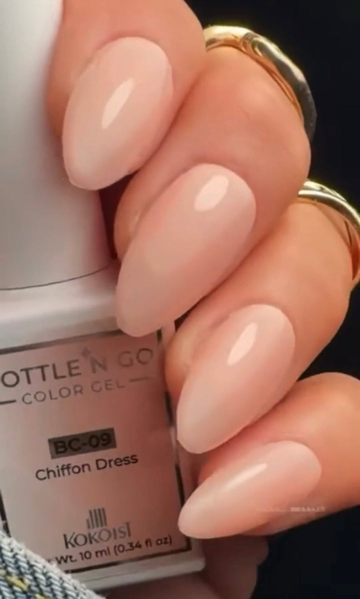 KOKOIST Bottle 'N Go Colour Gel BC-09 Chiffon Dress