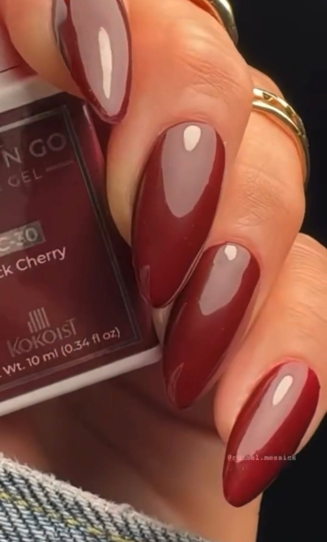 KOKOIST Bottle 'N Go Colour Gel BC-30 Black Cherry