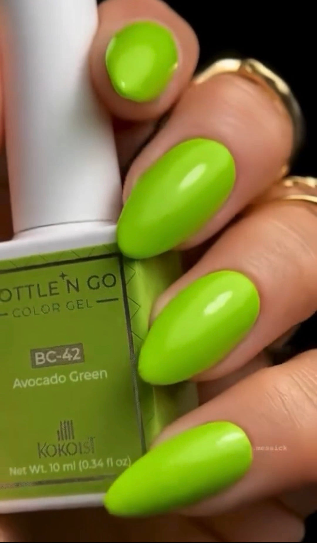 KOKOIST Bottle 'N Go Colour Gel BC-42 Avocado Green