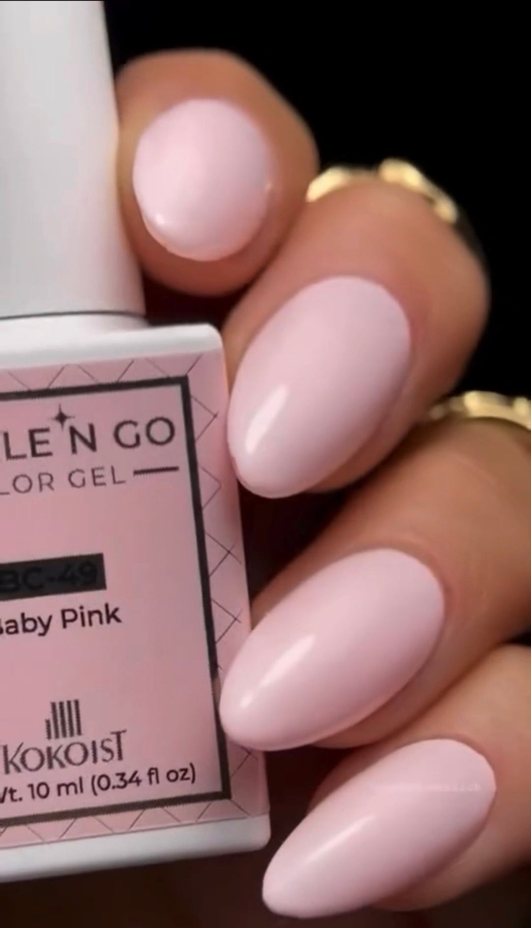 KOKOIST Bottle 'N Go Colour Gel BC-49 Baby Pink