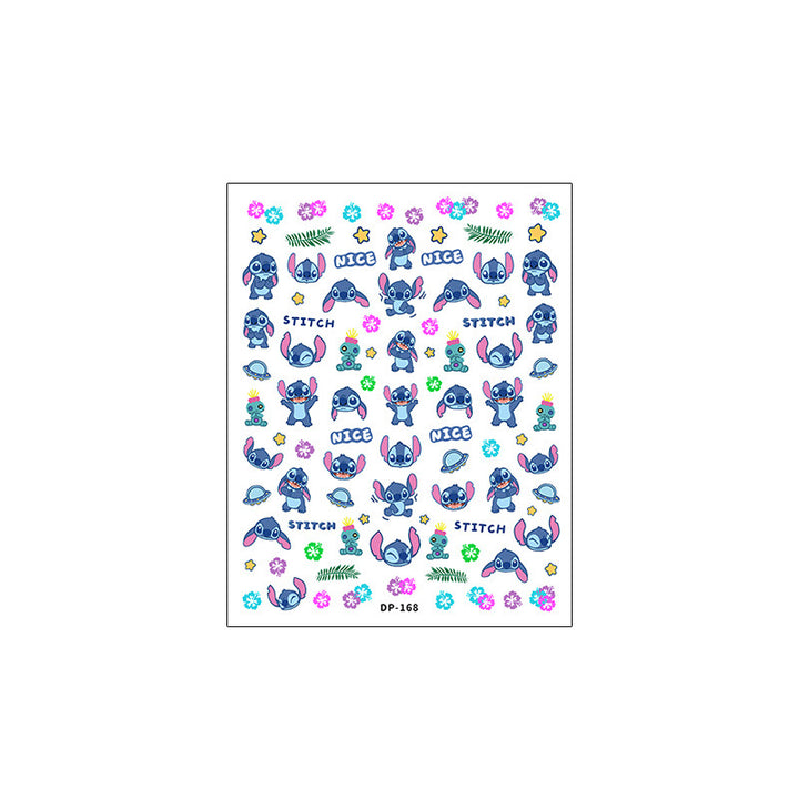 Tensor Nail Sticker - Cartoon 12