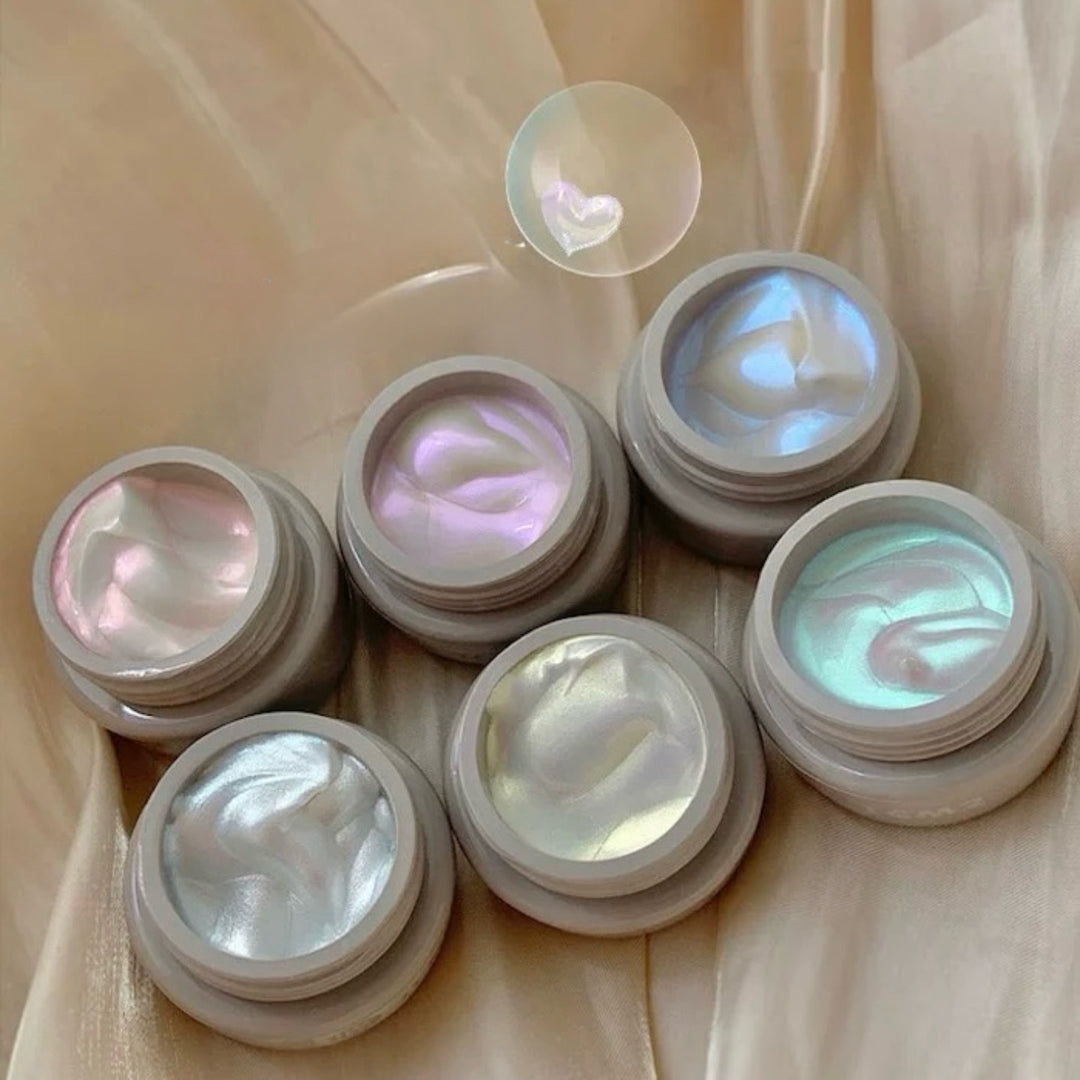 Xiao A - Aurora Shimmer Art Gel Set (6 Colours)