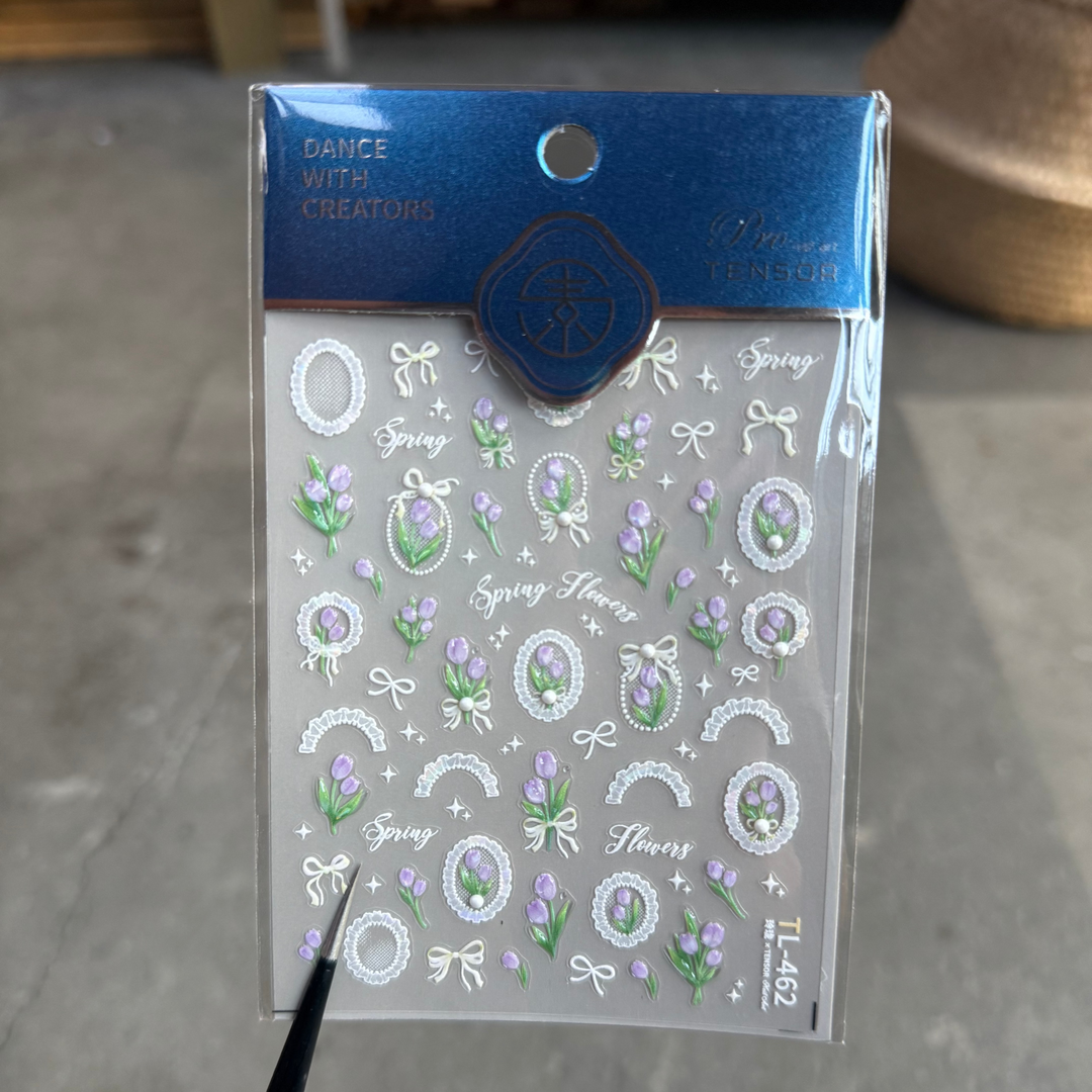 Tensor Nail Sticker - Spring Vibe 3