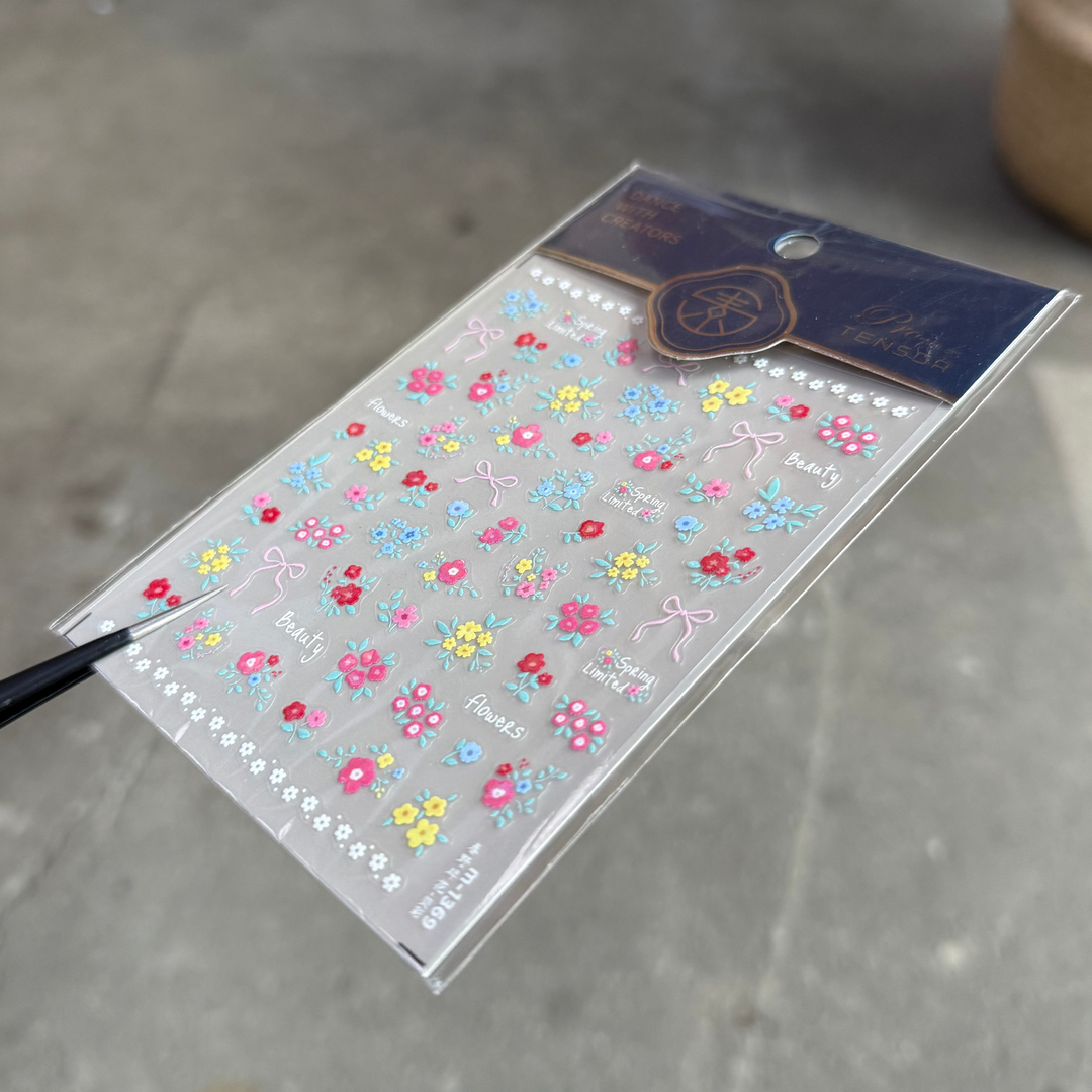 Tensor Nail Sticker - Flower 5