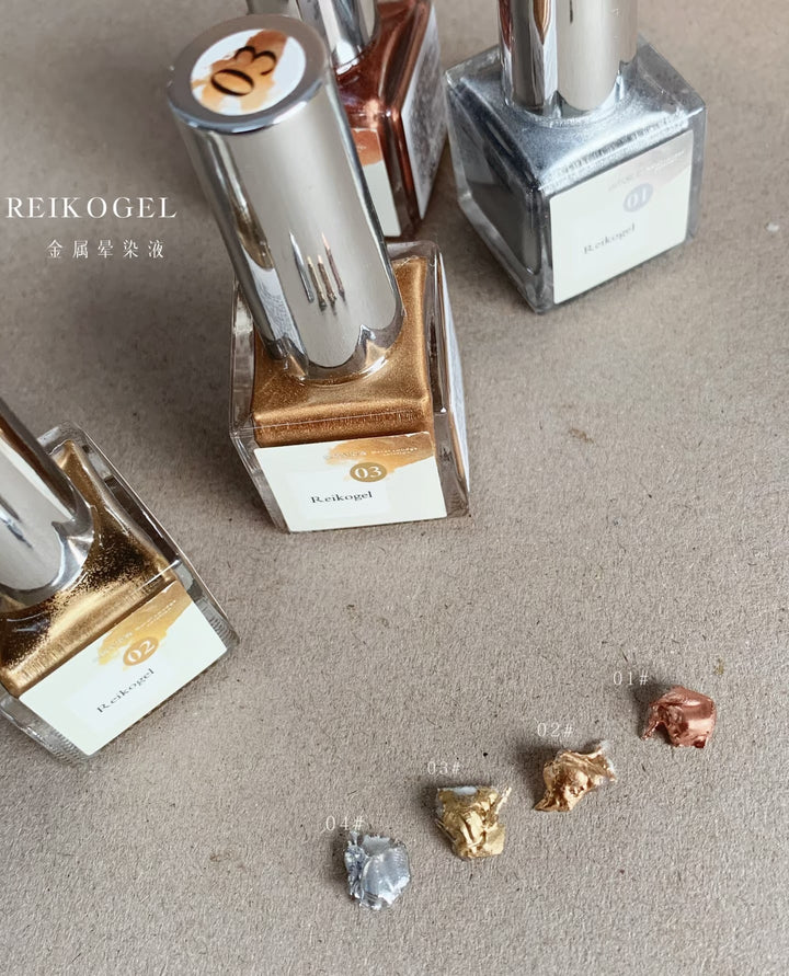 Reikogel - Metallic Ink 4 colour set