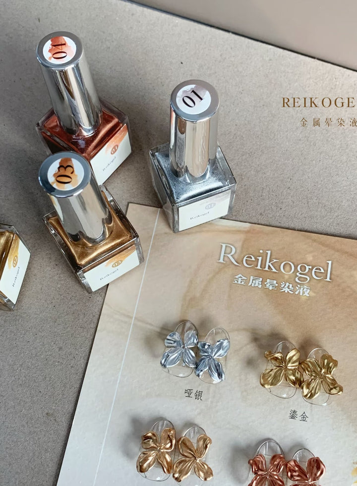 Reikogel - Metallic Ink 4 colour set