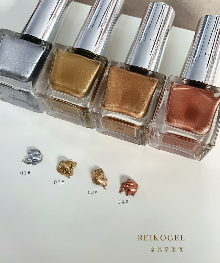 Reikogel - Metallic Ink 4 colour set