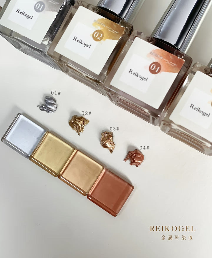 Reikogel - Metallic Ink 4 colour set