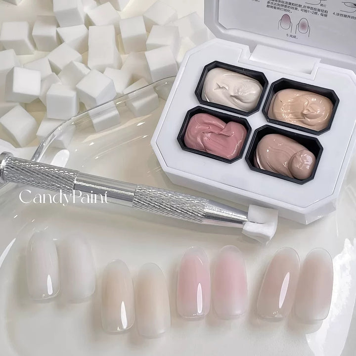 Candypaint -Soft Nudes Ombre Set (4 Colours)