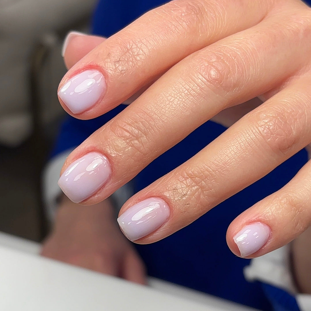 Nail Thoughts [NTB-32] Taro Milk Tea Tinted Base Gel in bottle