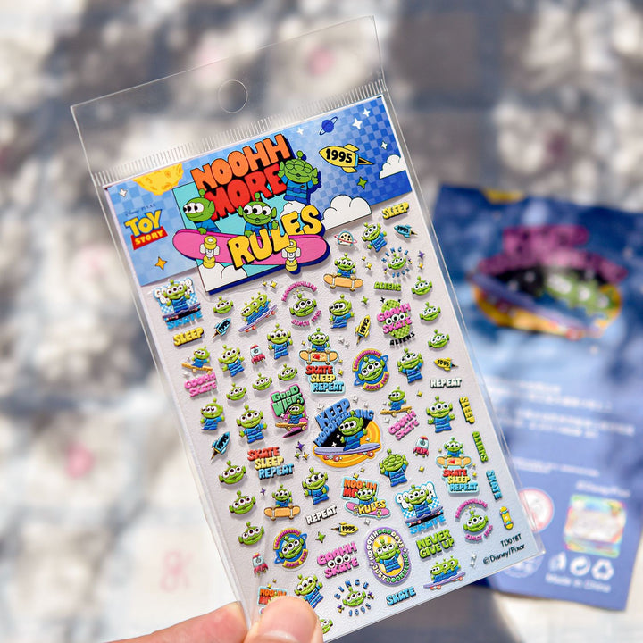 Tensor Nail Sticker - Toy Story Alien Skate