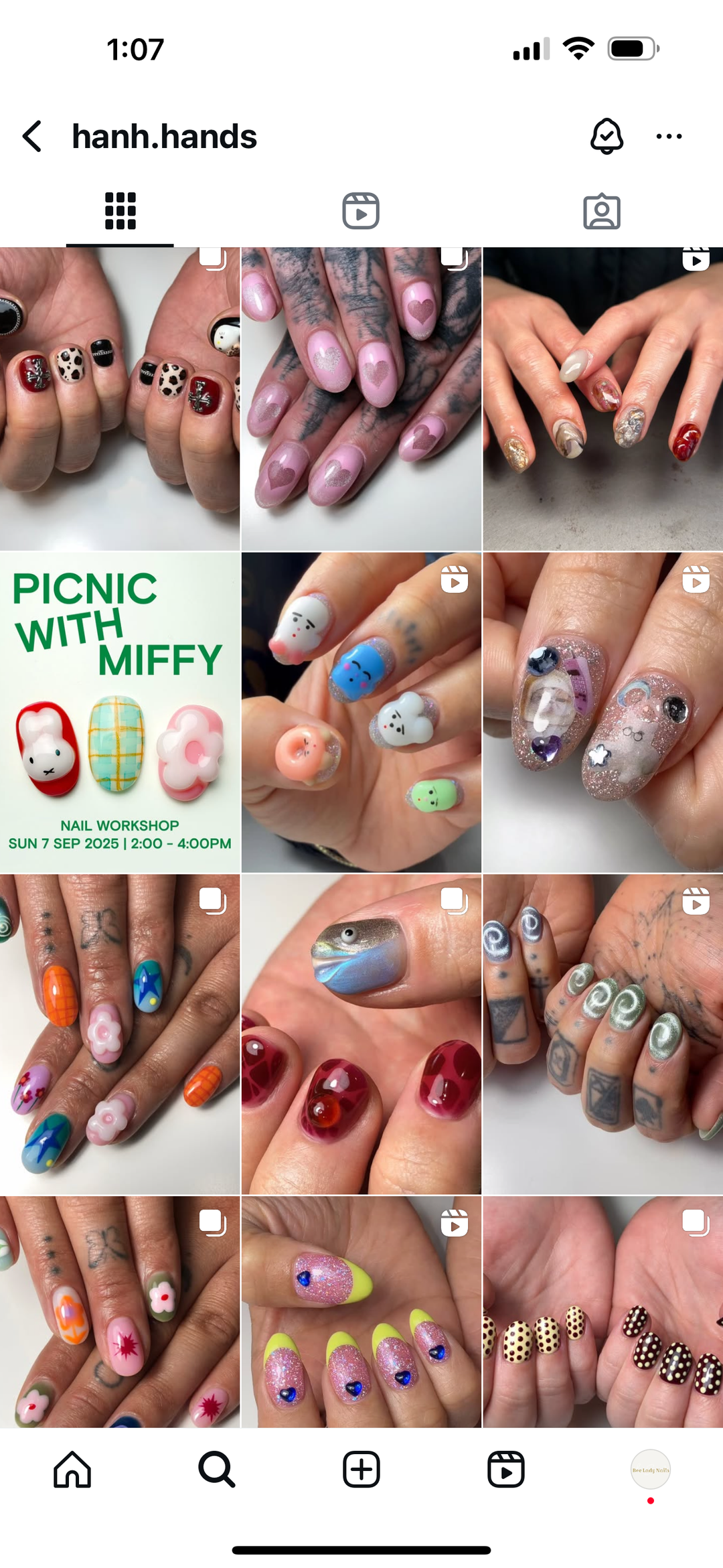 Picnic with Miffy Nail Art Workshop -  21 September 2025 (Sunday, 2:00–4:00 PM)