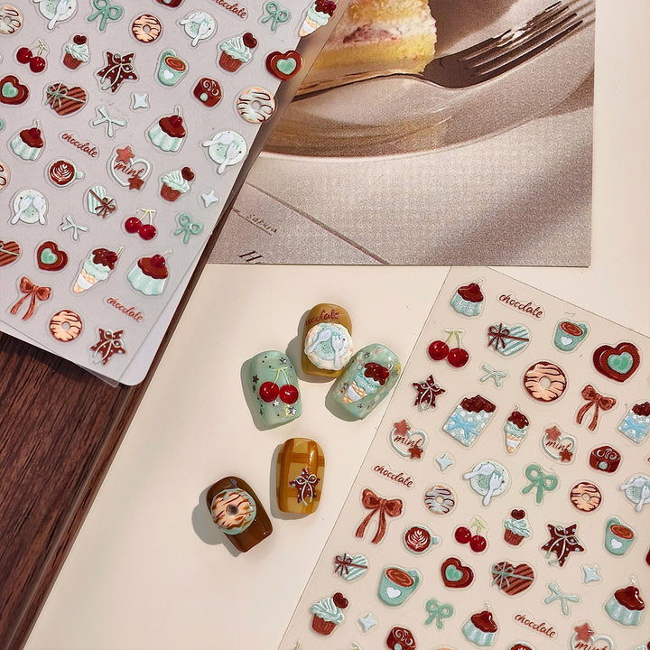Tensor Nail Sticker - Sweet Treat