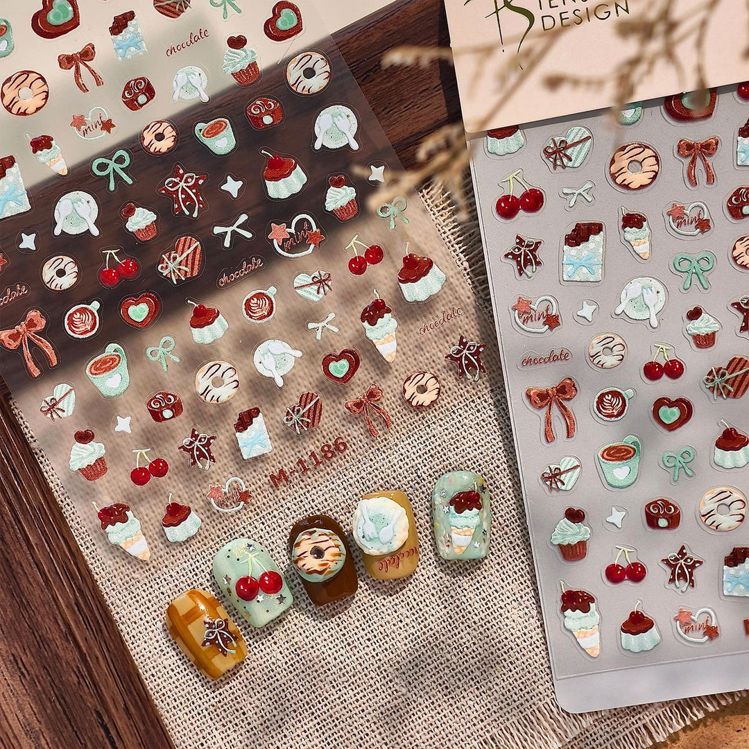 Tensor Nail Sticker - Sweet Treat