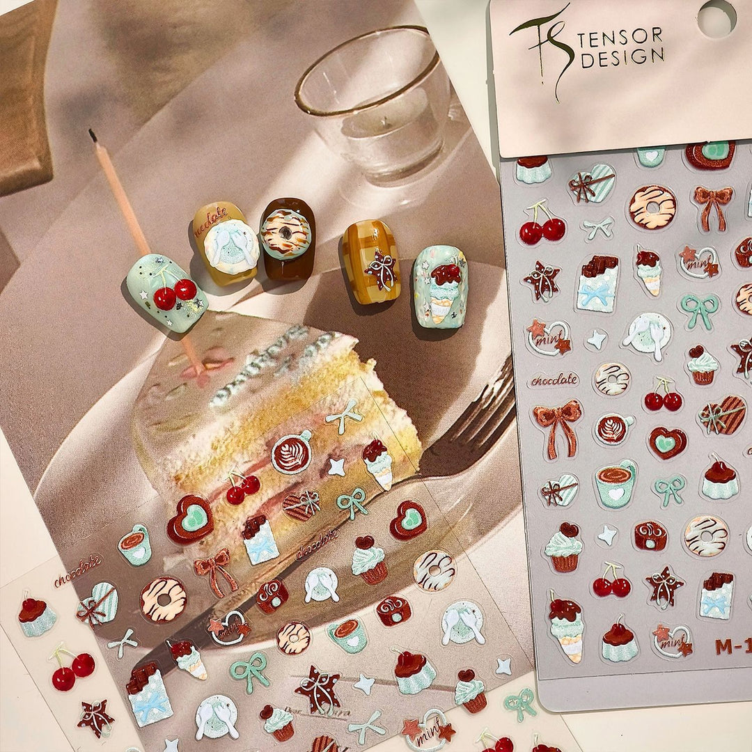 Tensor Nail Sticker - Sweet Treat