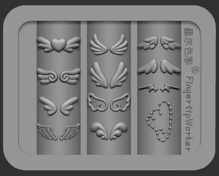 Mooer - 3D Art Silicone Mold - Wings