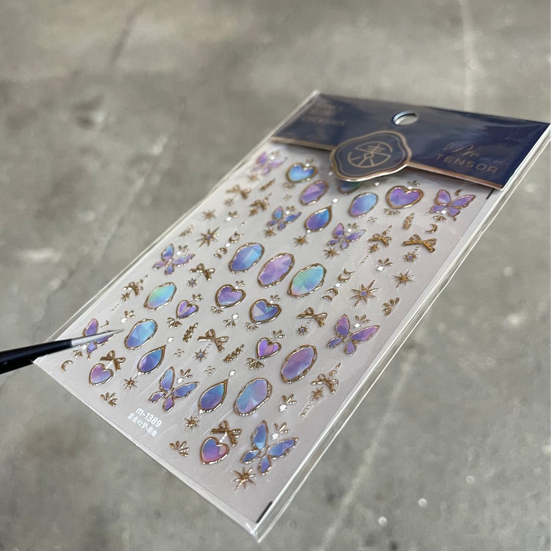 Tensor Nail Sticker - Aurora Butterfly