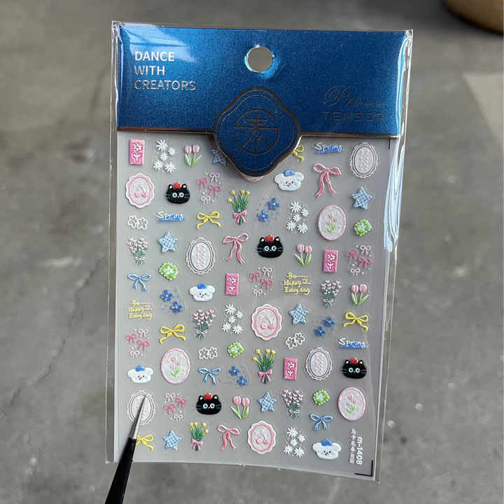 Tensor Nail Sticker - Spring Vibe 2