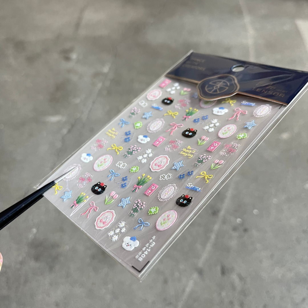 Tensor Nail Sticker - Spring Vibe 2