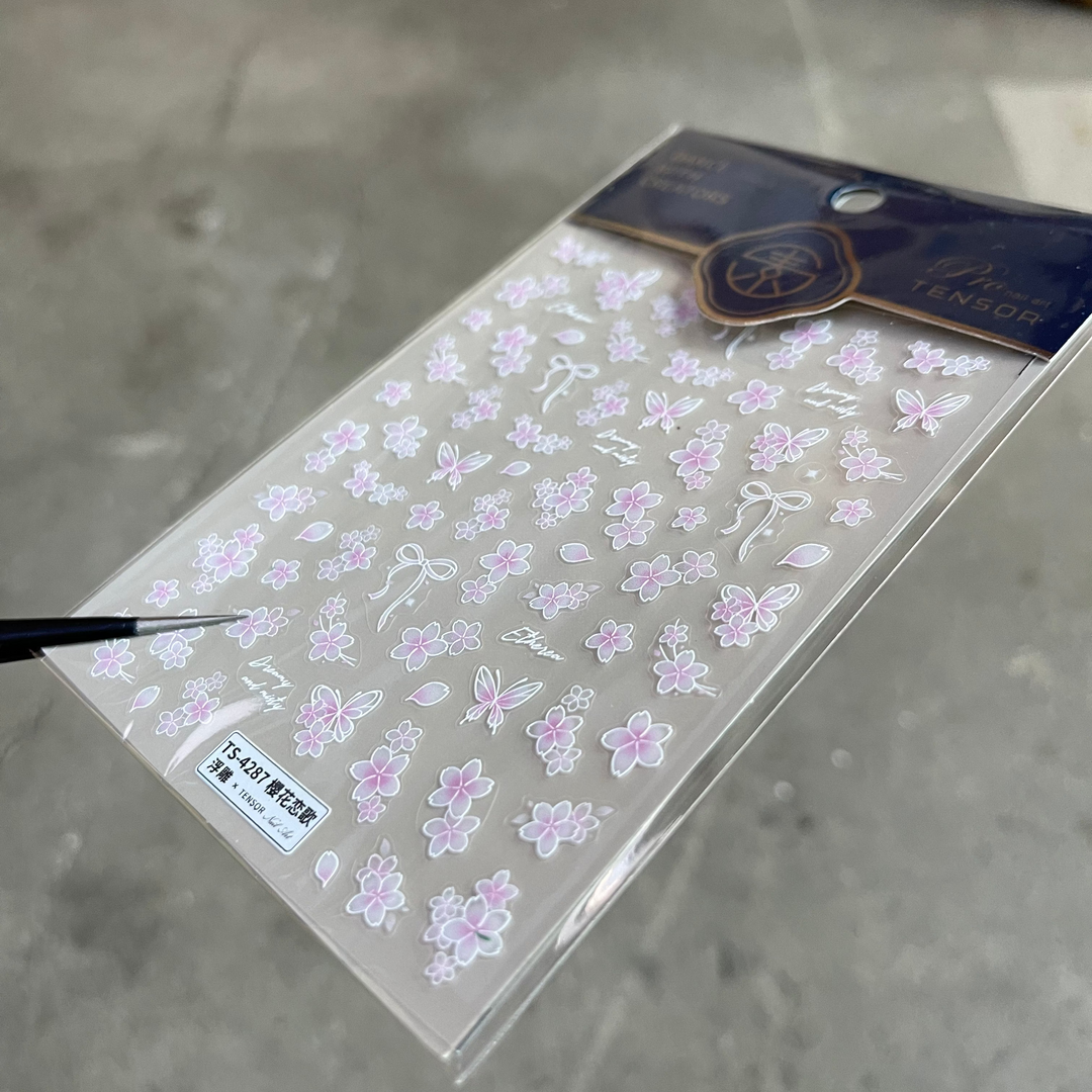 Tensor Nail Sticker - Flower 2