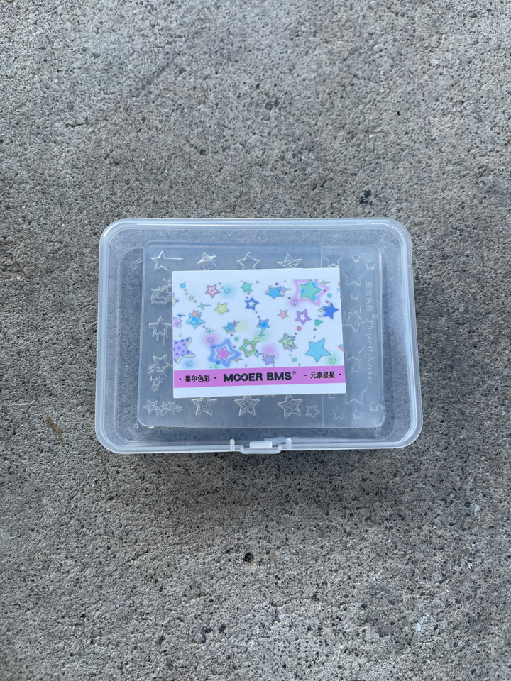 Mooer - 3D Art Silicone Mold - Star MIx