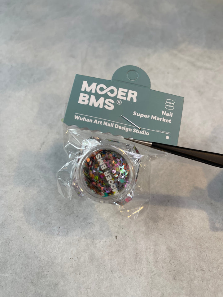 MOOER - Rainbow Star Glitter Mix