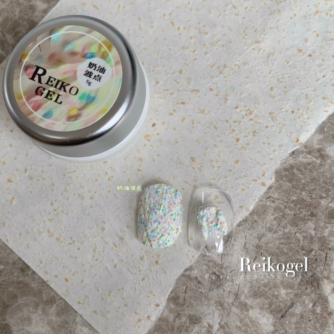 Reikogel -  Creamy Sprinkle Non-Wipe Texture Gel | 5g
