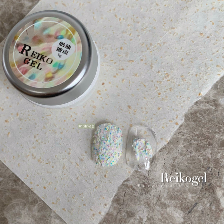 Reikogel -  Creamy Sprinkle Non-Wipe Texture Gel | 5g