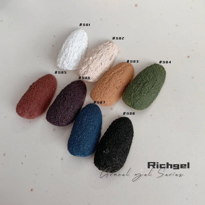 Richgel - Gravel Texture Gel S02 Ivory Sand | 4g