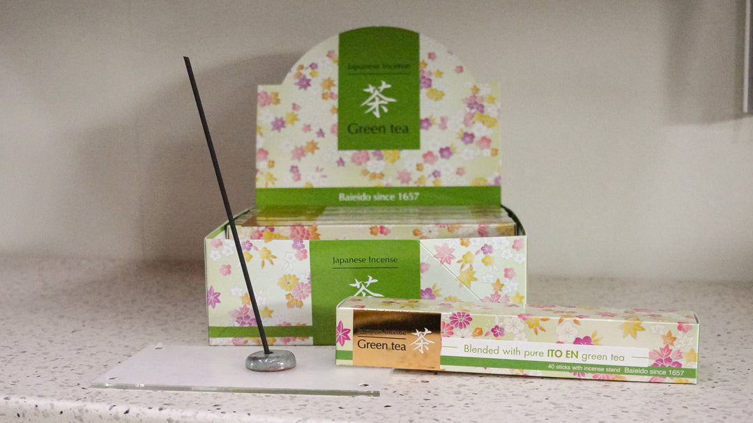 Japanese Incense - Green tea (Smokeless)