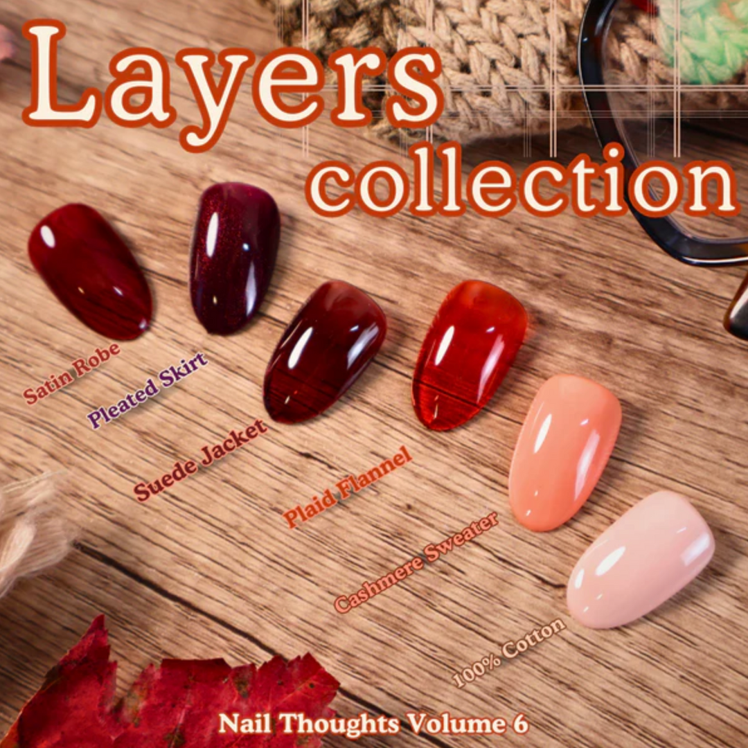 (Pre-Order) Nail Thoughts NT-79 to NT-84 Solid Colour Gel in bottle 10g