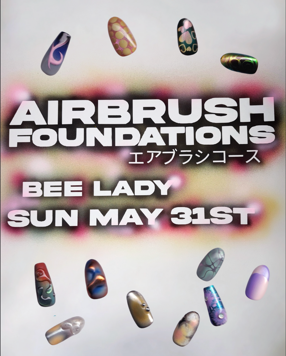 AIRBRUSH FOUNDATIONS BY SLOWER HANDS - Sunday 31st May 2026 | 11:30–4:30 PM